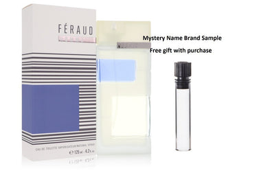 Feraud by Jean Feraud Eau De Toilette Spray 4.2 oz And a Mystery Name brand sample vile