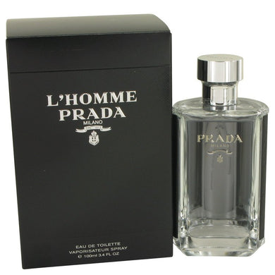 Prada L'homme by Prada Eau De Toilette Spray 3.4 oz For Men