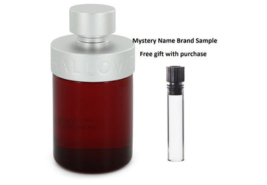 Halloween Man Rock On by Jesus Del Pozo Eau De Toilette Spray (Tester) 4.2 oz And a Mystery Name brand sample vile