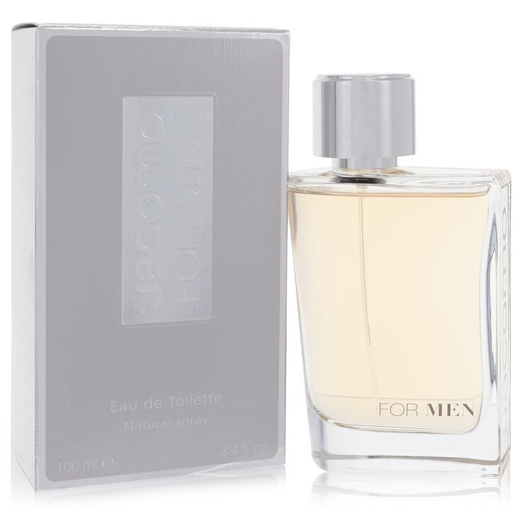Jacomo Silver by Jacomo Eau De Toilette Spray 3.4 oz For Men