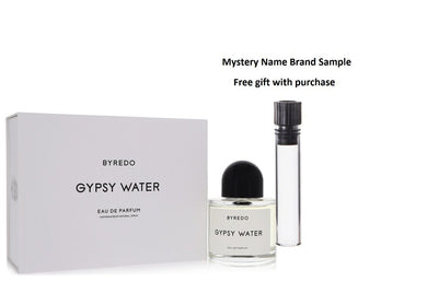 Byredo Gypsy Water by Byredo Eau De Parfum Spray (Unisex) 3.4 oz And a Mystery Name brand sample vile