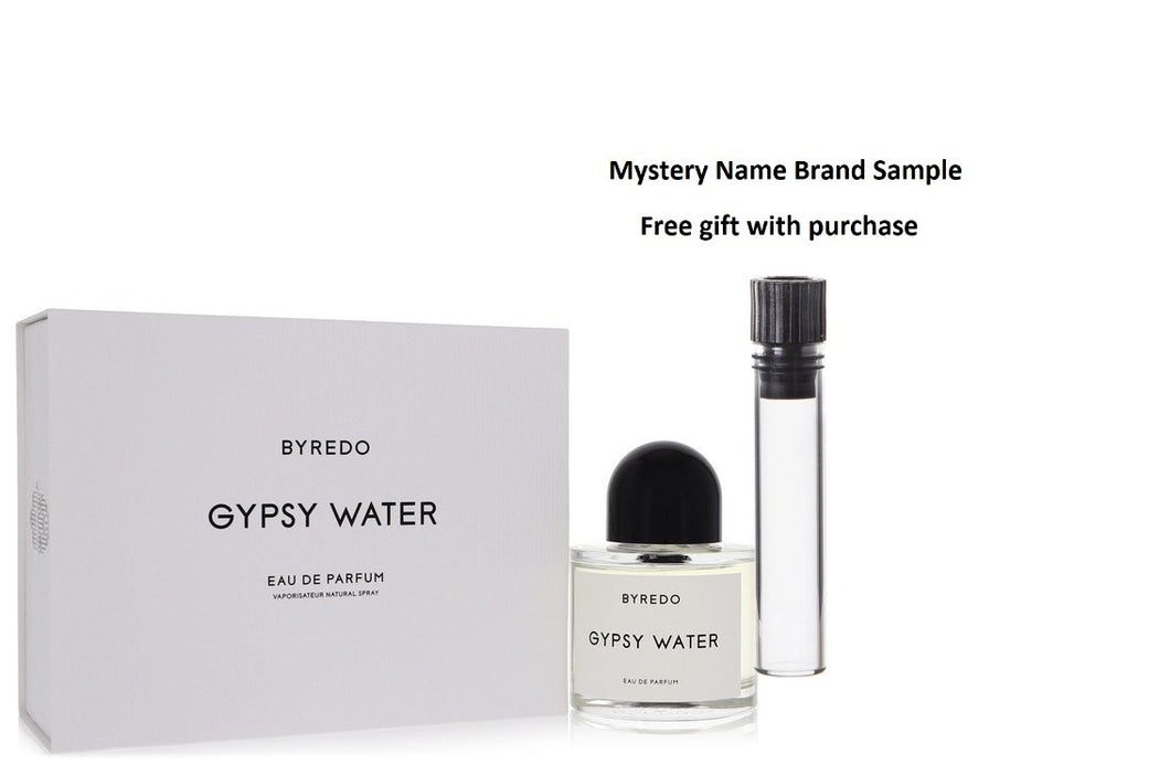 Byredo Gypsy Water by Byredo Eau De Parfum Spray (Unisex) 3.4 oz And a Mystery Name brand sample vile