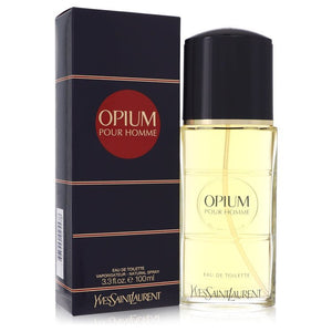 Opium by Yves Saint Laurent Eau De Toilette Spray 3.3 oz For Men
