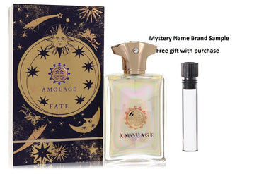 Amouage Fate by Amouage Eau De Parfum Spray 3.4 oz And a Mystery Name brand sample vile