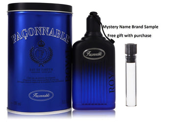 Faconnable Royal by Faconnable Eau De Parfum Spray 3.4 oz And a Mystery Name brand sample vile