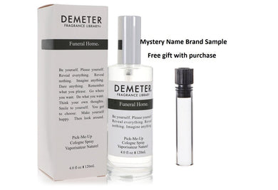 Demeter Funeral Home by Demeter Cologne Spray 4 oz And a Mystery Name brand sample vile