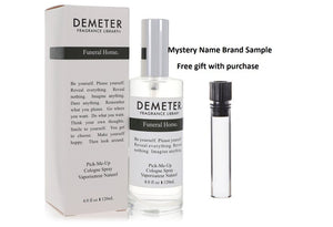 Demeter Funeral Home by Demeter Cologne Spray 4 oz And a Mystery Name brand sample vile
