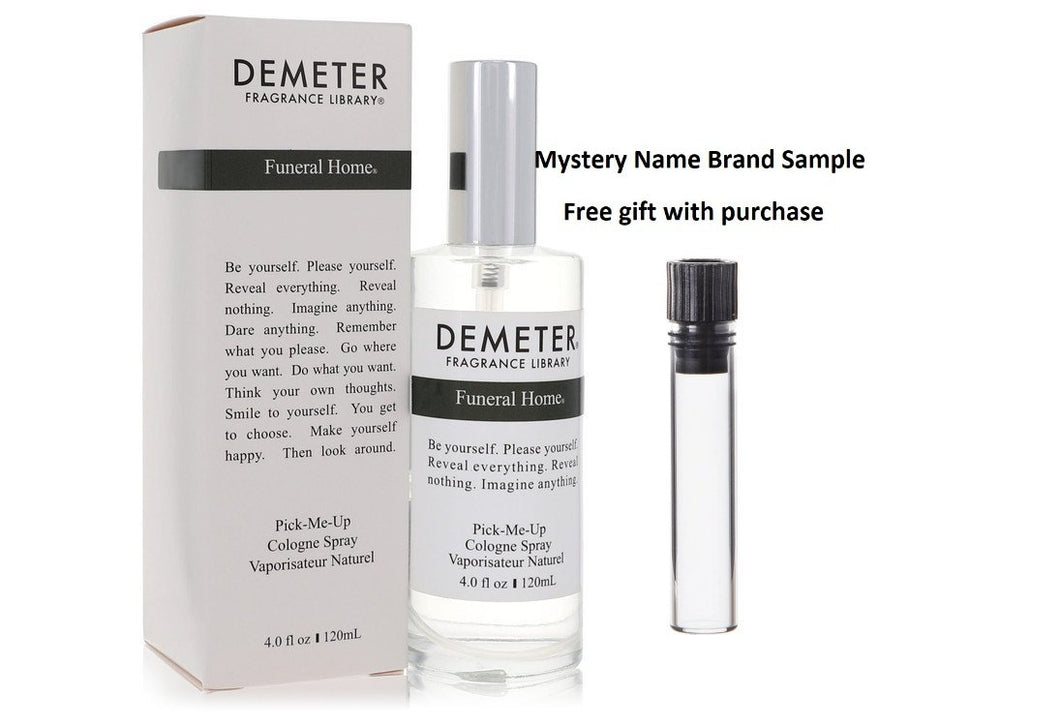 Demeter Funeral Home by Demeter Cologne Spray 4 oz And a Mystery Name brand sample vile