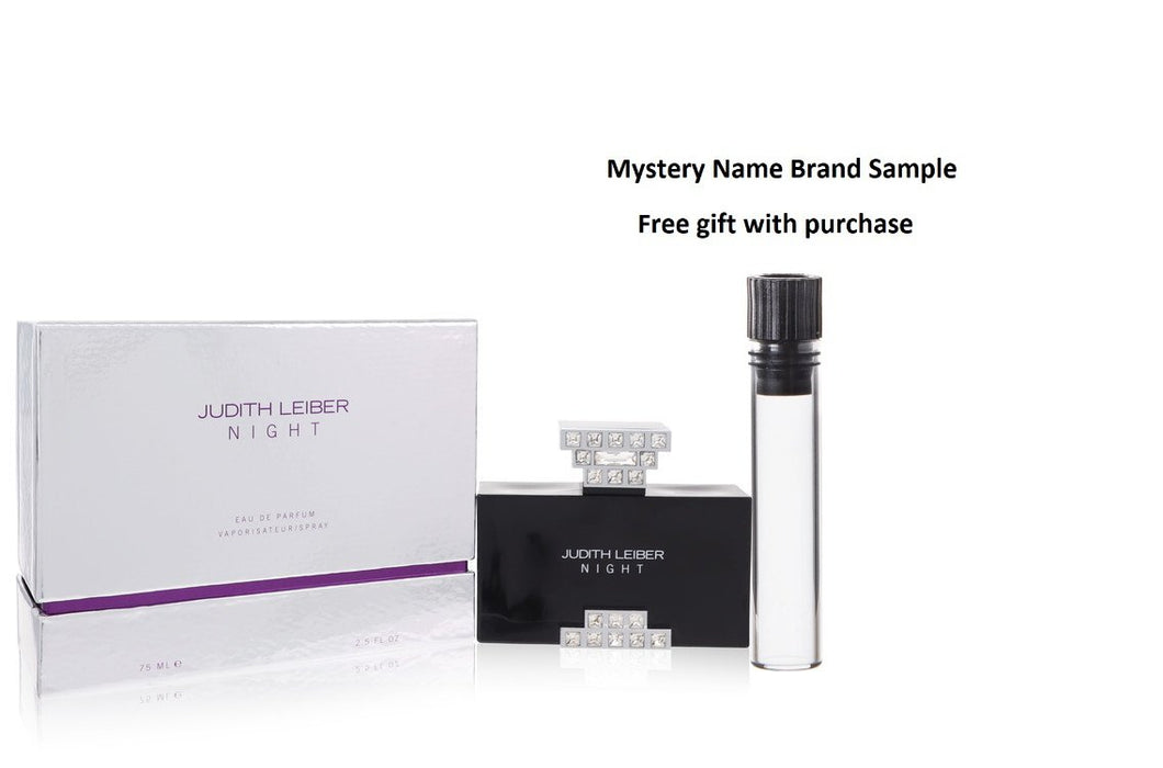 Leiber Night by Leiber Eau De Parfum Spray 2.5 oz And a Mystery Name brand sample vile