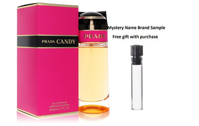 Prada Candy by Prada Eau De Parfum Spray 2.7 oz And a Mystery Name brand sample vile