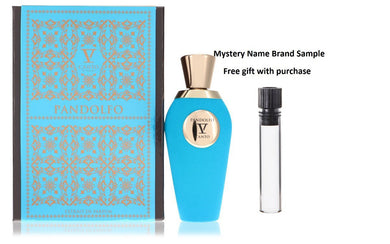 Pandolfo V by V Canto Extrait De Parfum Spray (Unisex) 3.38 oz And a Mystery Name brand sample vile