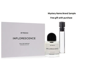 Byredo Inflorescence by Byredo Eau De Parfum Spray 3.4 oz And a Mystery Name brand sample vile