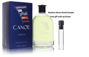 CANOE by Dana Eau De Toilette / Cologne 8 oz And a Mystery Name brand sample vile