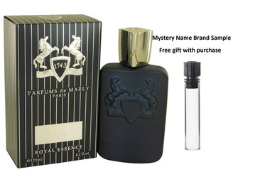 Layton Royal Essence by Parfums De Marly Eau De Parfum Spray 4.2 oz And a Mystery Name brand sample vile