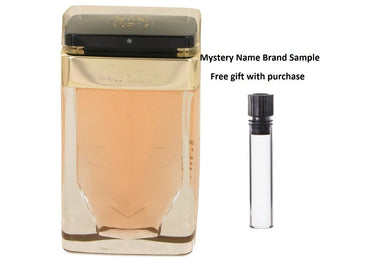 Cartier La Panthere Edition Soir by Cartier Eau De Parfum Spray (Tester) 2.5 oz And a Mystery Name brand sample vile