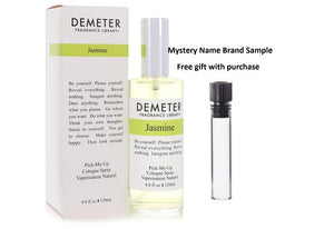 Demeter Jasmine by Demeter Cologne Spray 4 oz And a Mystery Name brand sample vile