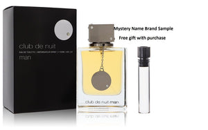 Club De Nuit by Armaf Eau De Toilette Spray 3.6 oz And a Mystery Name brand sample vile