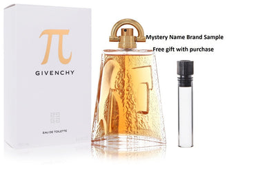 PI by Givenchy Eau De Toilette Spray 3.3 oz And a Mystery Name brand sample vile