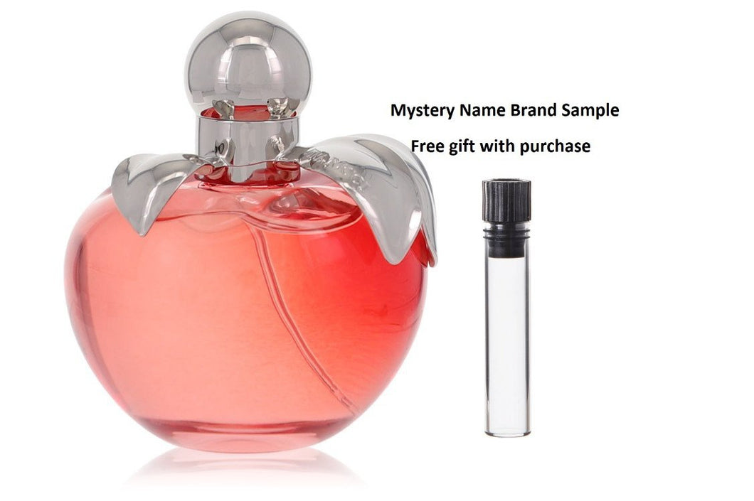 NINA by Nina Ricci Eau De Toilette Spray (Tester) 2.7 oz And a Mystery Name brand sample vile