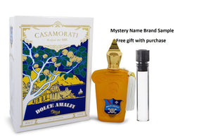 Casamorati 1888 Dolce Amalfi by Xerjoff Eau De Parfum Spray (Unisex) 3.4 oz And a Mystery Name brand sample vile
