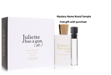 Another Oud by Juliette Has a Gun Eau De Parfum spray 3.4 oz And a Mystery Name brand sample vile