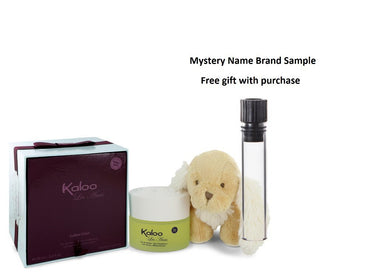 Kaloo Les Amis by Kaloo Eau De Senteur Spray / Room Fragrance Spray (Alcohol Free) + Free Fluffy Puppy 3.4 oz And a Mystery Name brand sample vile