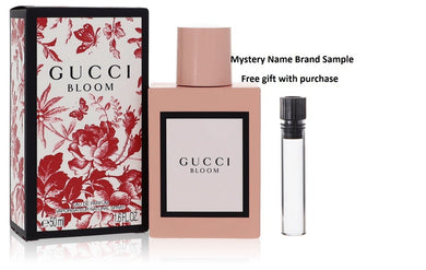 Gucci Bloom by Gucci Eau De Parfum Spray 1.6 oz And a Mystery Name brand sample vile