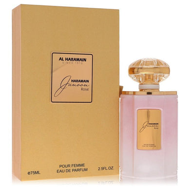 Al Haramain Junoon Rose by Al Haramain Eau De Parfum, Spray 2.5 oz For Women
