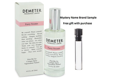 Demeter Fuzzy Sweater by Demeter Cologne Spray 4 oz And a Mystery Name brand sample vile