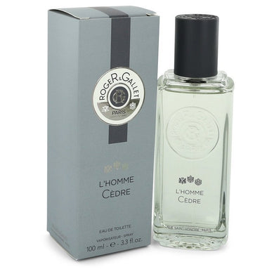 Roger & Gallet L'Homme Cedre by Roger & Gallet Eau De Toilette Spray 3.3 oz For Men