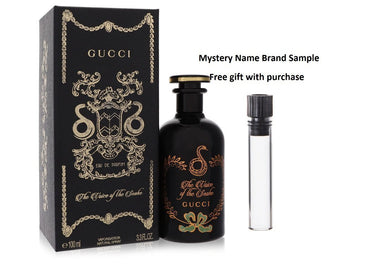 Gucci The Voice of the Snake by Gucci Eau De Parfum Spray 3.3 oz And a Mystery Name brand sample vile