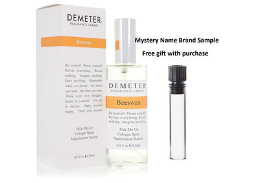 Demeter Beeswax by Demeter Cologne Spray 4 oz And a Mystery Name brand sample vile