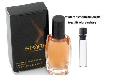 Spark by Liz Claiborne Mini Cologne .18 oz And a Mystery Name brand sample vile