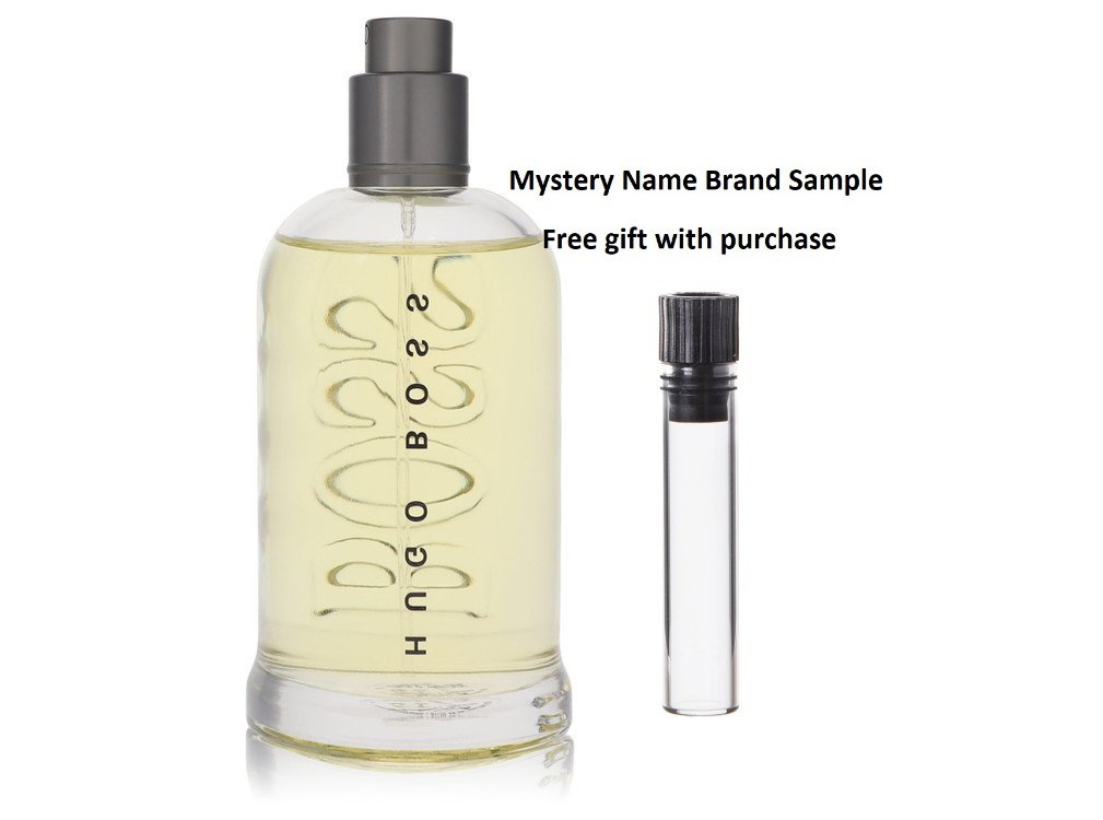 BOSS NO. 6 by Hugo Boss Eau De Toilette Spray (Tester) 3.3 oz And a Mystery Name brand sample vile