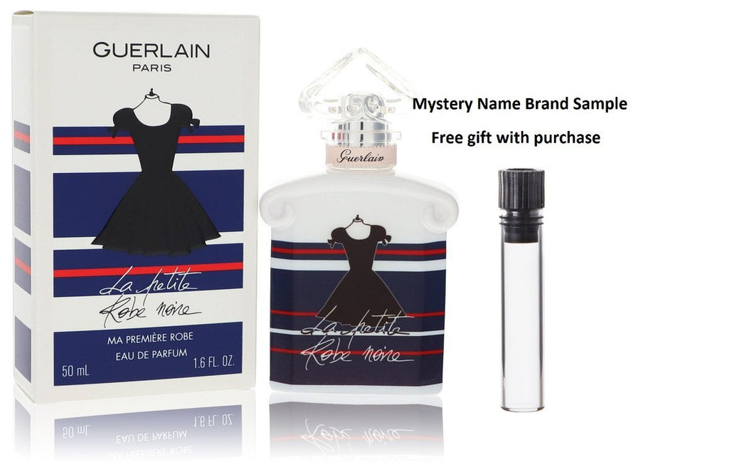 La Petite Robe Noire So Frenchy by Guerlain Eau De Parfum Spray 1.6 oz And a Mystery Name brand sample vile
