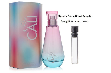 Hollister Pure Cali by Hollister Eau De Parfum Spray 1.7 oz And a Mystery Name brand sample vile