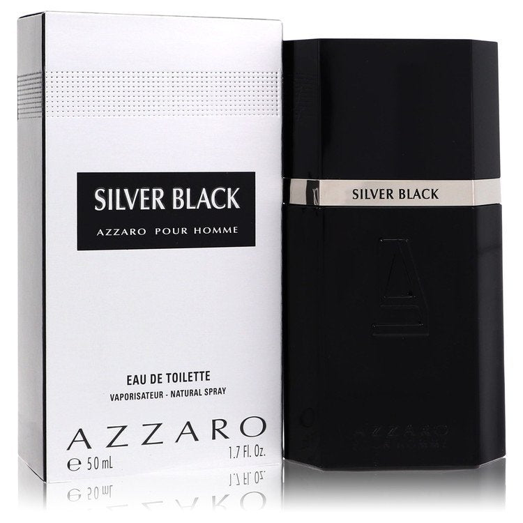 Silver Black by Azzaro Eau De Toilette Spray 1.7 oz For Men