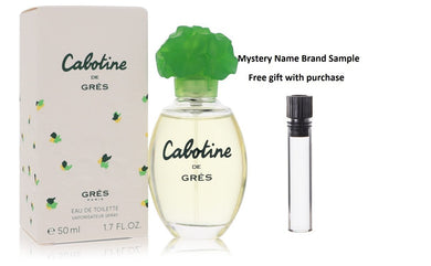 CABOTINE by Parfums Gres Eau De Toilette Spray 1.7 oz And a Mystery Name brand sample vile