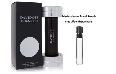 Davidoff Champion by Davidoff Eau De Toilette Spray 3 oz And a Mystery Name brand sample vile
