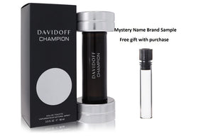 Davidoff Champion by Davidoff Eau De Toilette Spray 3 oz And a Mystery Name brand sample vile