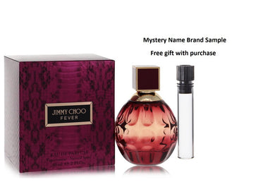 Jimmy Choo Fever by Jimmy Choo Eau De Parfum Spray 2 oz And a Mystery Name brand sample vile