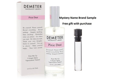Demeter Pixie Dust by Demeter Cologne Spray 4 oz And a Mystery Name brand sample vile