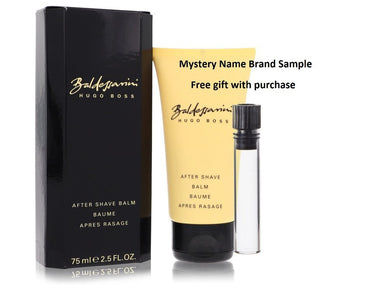 Baldessarini by Hugo Boss After Shave Balm 2.5 oz And a Mystery Name brand sample vile