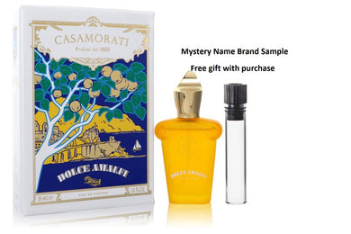Casamorati 1888 Dolce Amalfi by Xerjoff Eau De Parfum Spray (Unisex) 1 oz And a Mystery Name brand sample vile