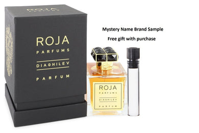 Roja Diaghilev by Roja Parfums Extrait De Parfum Spray (Unisex) 3.4 oz And a Mystery Name brand sample vile