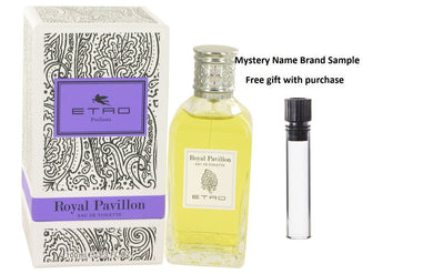 Royal Pavillon by Etro Eau De Toilette Spray (Unisex) 3.3 oz And a Mystery Name brand sample vile