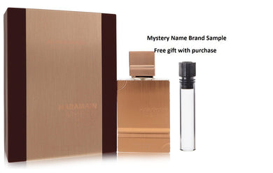 Al Haramain Amber Oud Gold Edition by Al Haramain Eau De Parfum Spray (Unisex) 3.4 oz And a Mystery Name brand sample vile