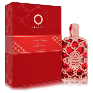 Orientica Amber Rouge by Orientica Eau De Parfum Spray (Unisex) 2.7 oz For Men
