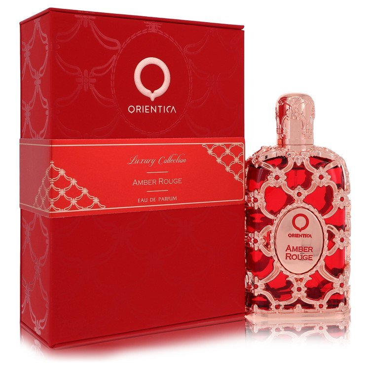 Orientica Amber Rouge by Orientica Eau De Parfum Spray (Unisex) 2.7 oz For Men