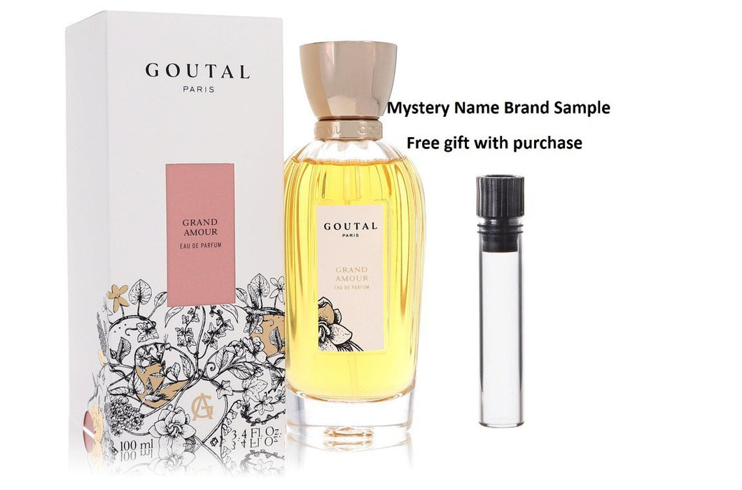 Grand Amour by Annick Goutal Eau De Parfum Spray 3.4 oz And a Mystery Name brand sample vile
